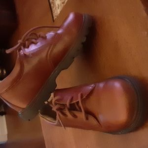 Stride Rite James brown leather  oxfords 11 1/2W